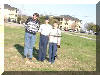 Trebor, with his Dad and Mom.