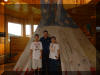 All three of us in front of a tee-pee at Crazy Horse.